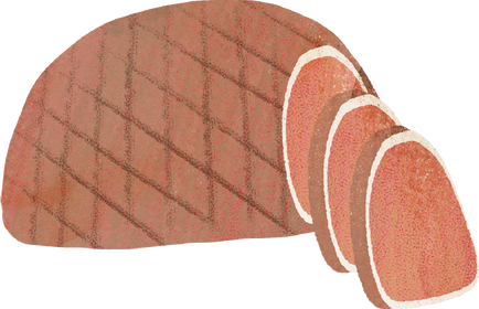 Rough Organic Cooked Ham