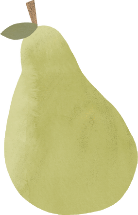 Rough Organic Pear